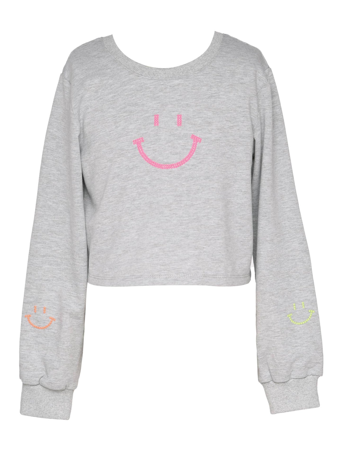 Girls Smiley Sweat Set