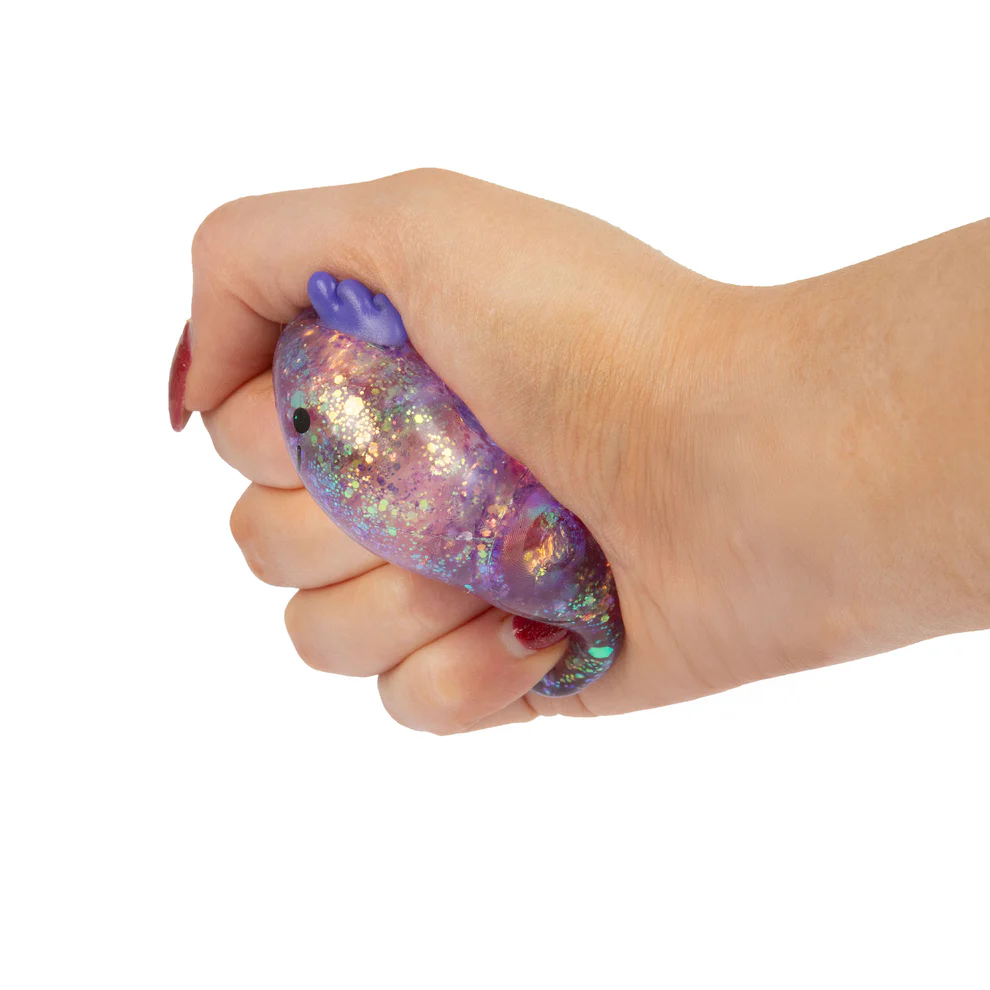 Scrunchems® Mini Sugar Axolotls Squishy Fidget Toy (3pc)