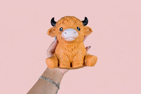 Jumbo Highland Cow Squishy