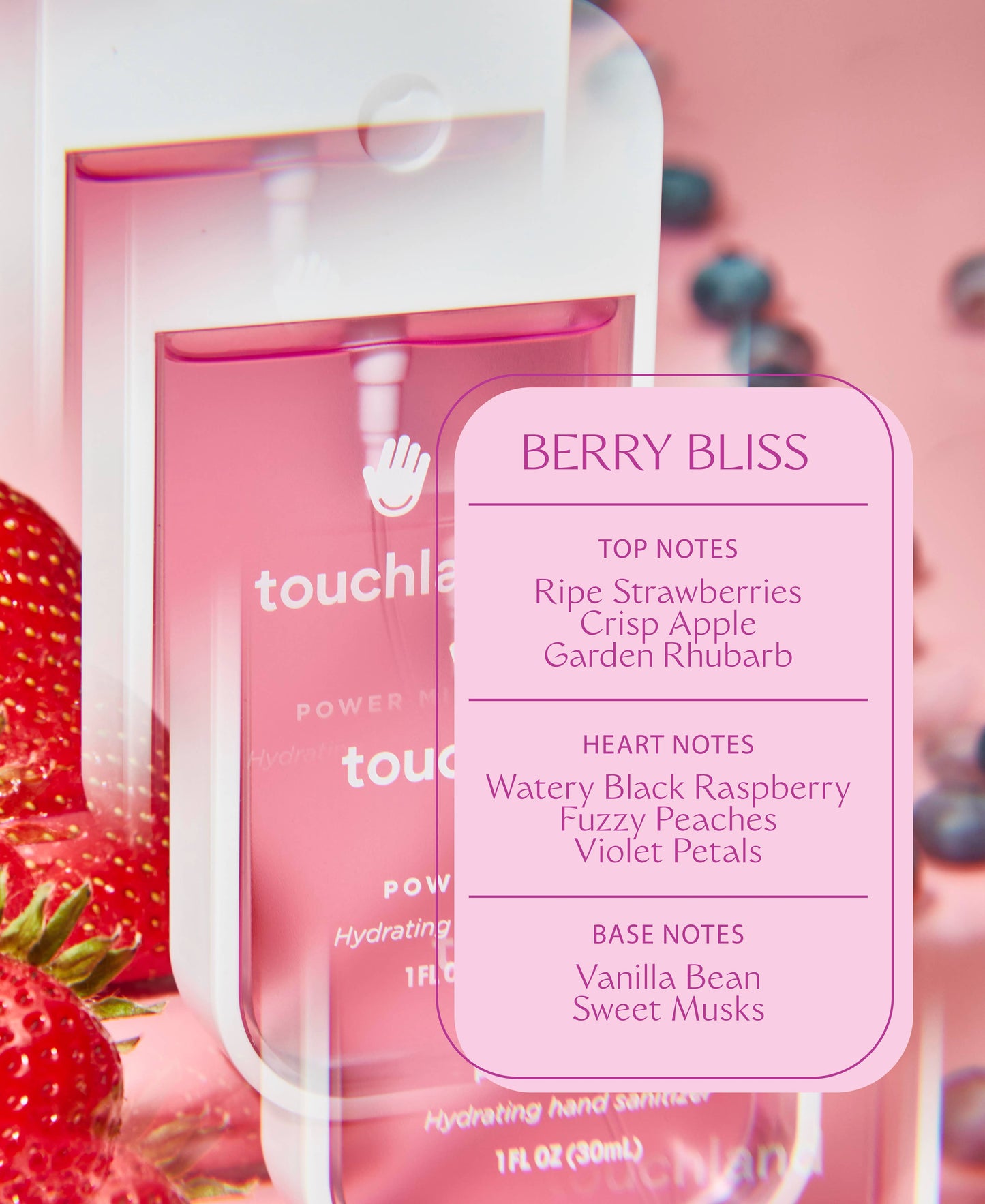 Touchland Power Mist- Berry Bliss