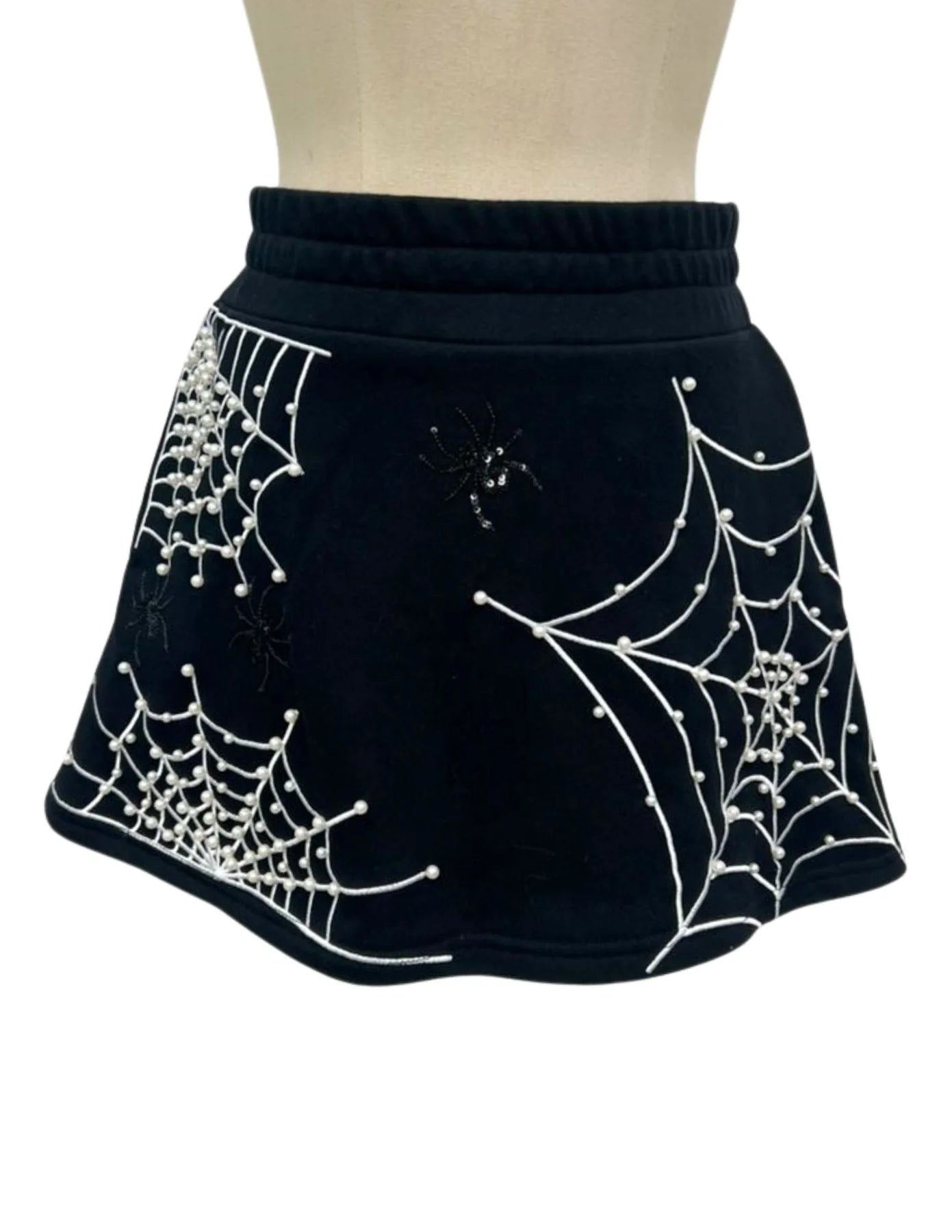 BC- Pearl Spider Webs Skort