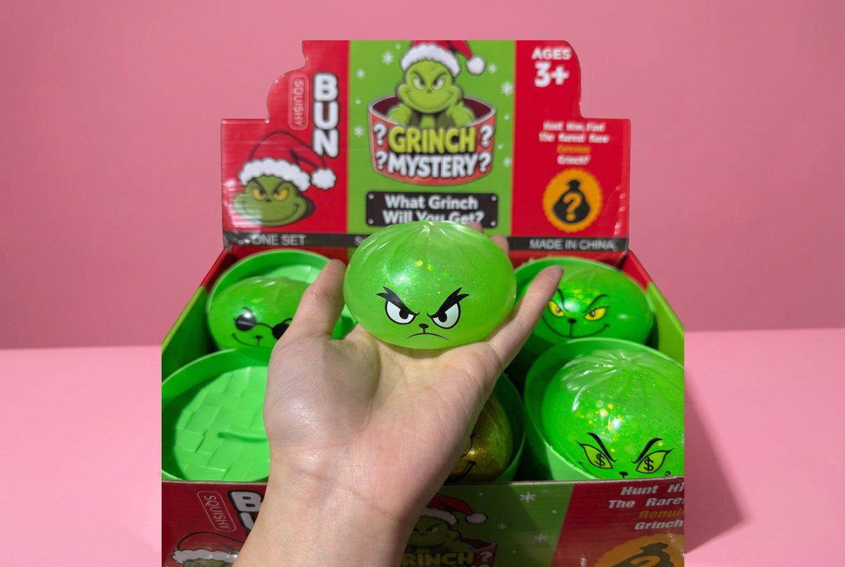 Christmas Grinch Dumpling Squishy