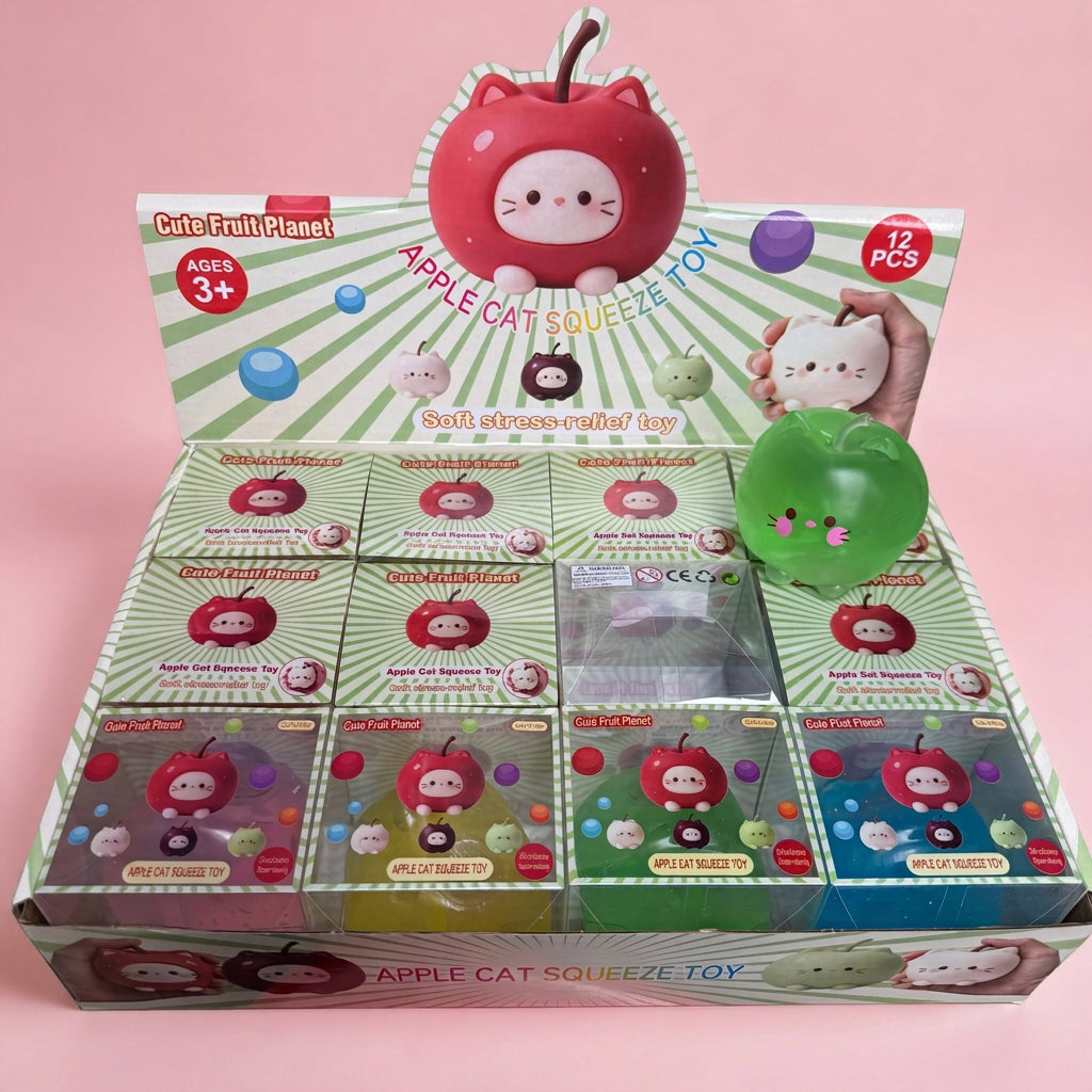 Coconut Oil Apple Cat Squishy