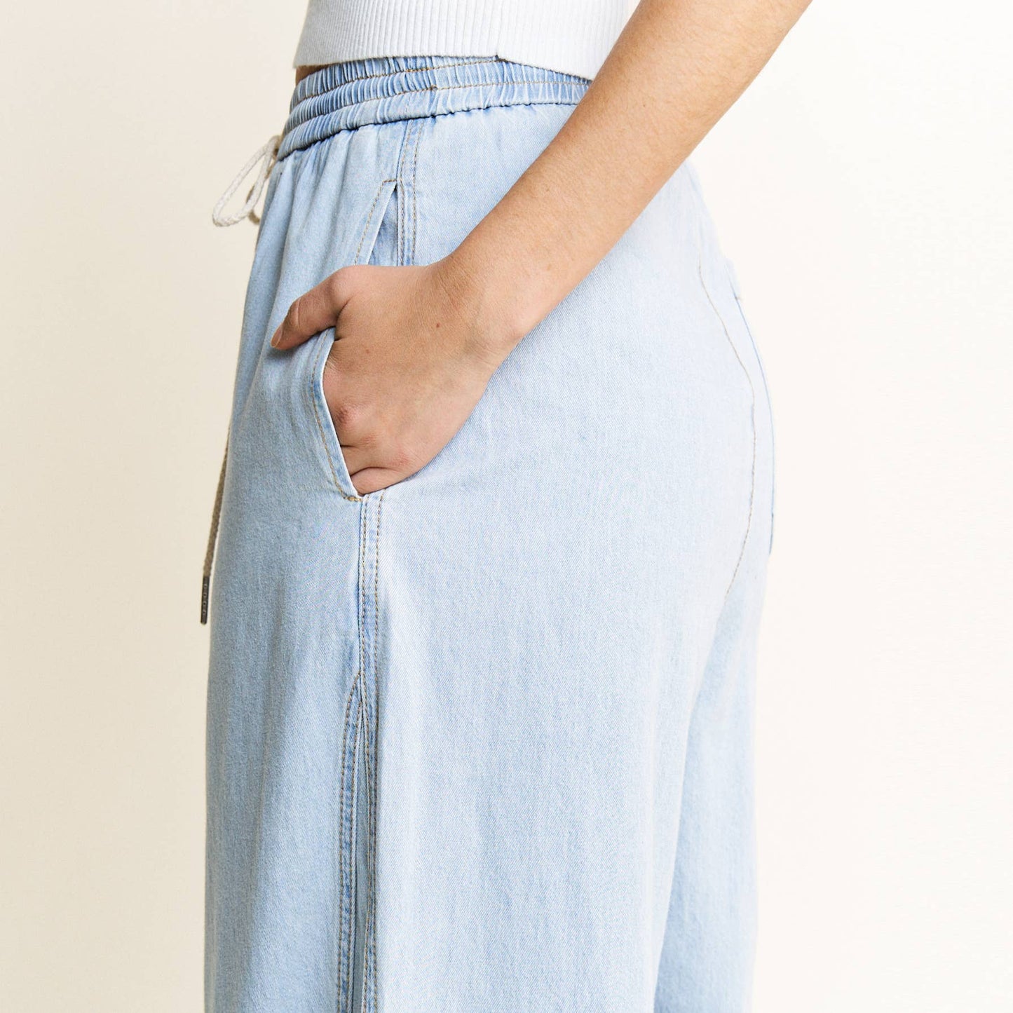 Ultra Soft Wide Leg Jeans