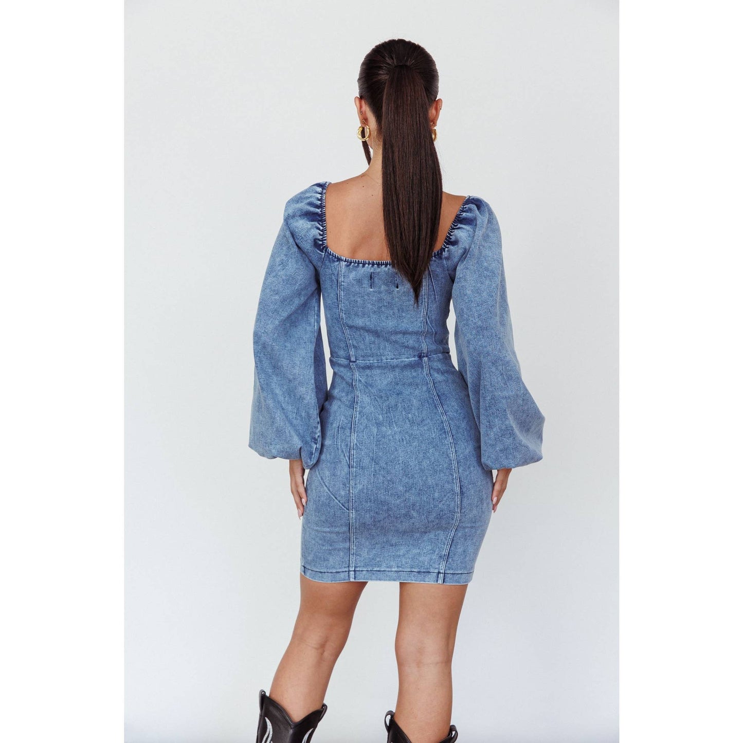 Lainey Denim Dress