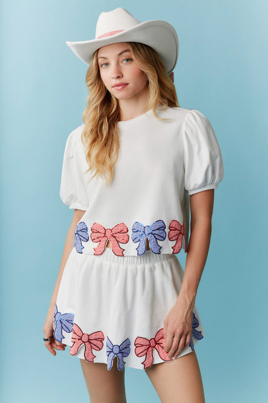 Sequin Americana Babe Set