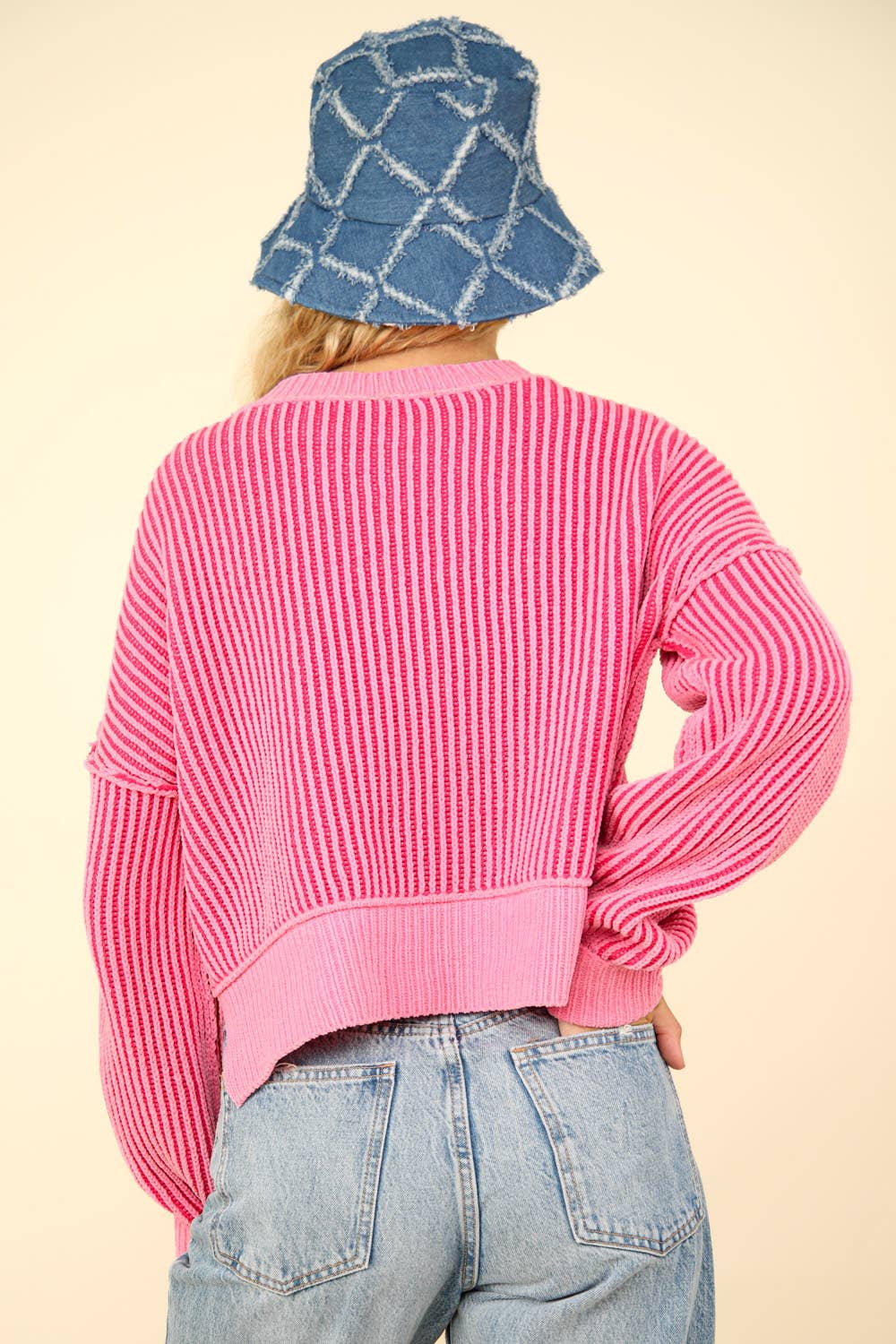 Brielle Sweater- Pink