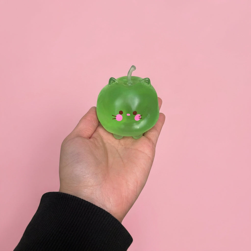 Coconut Oil Apple Cat Squishy