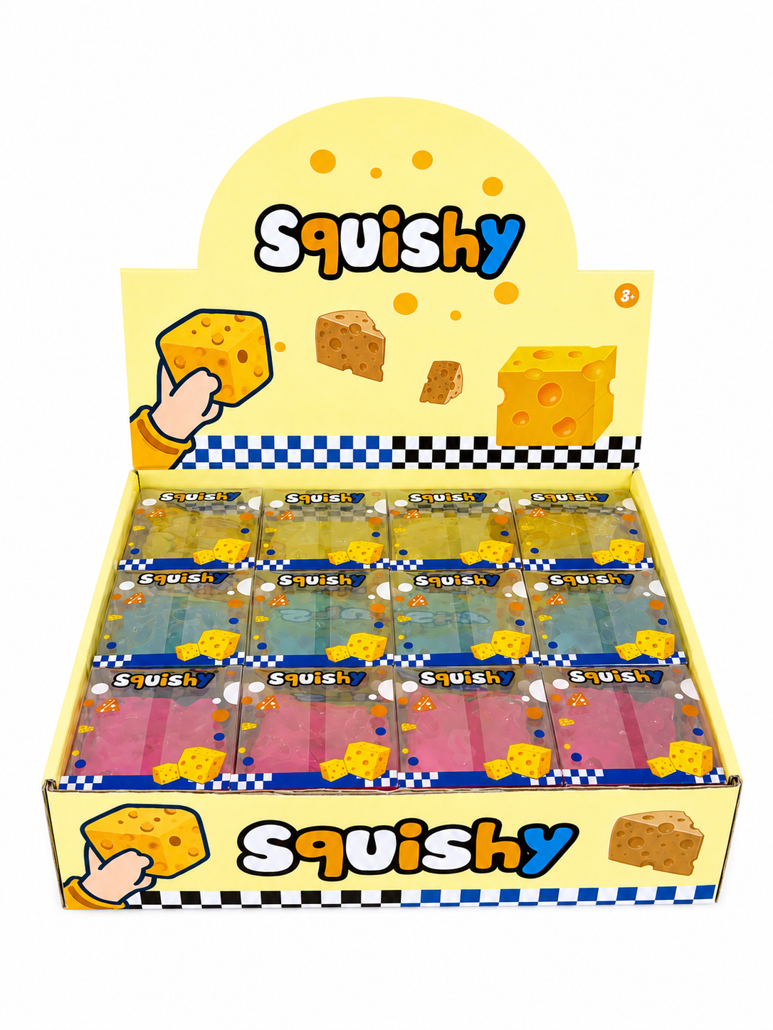 Cheese Vaseline Squishy 2"