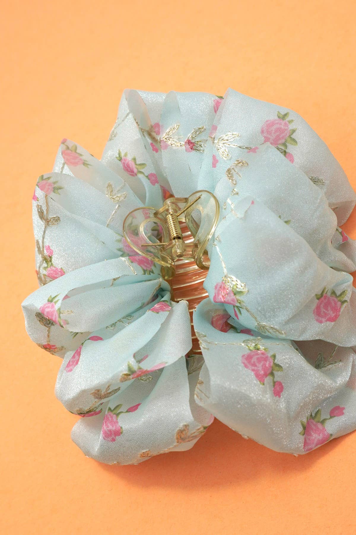 Fancy Floral Claw Clip