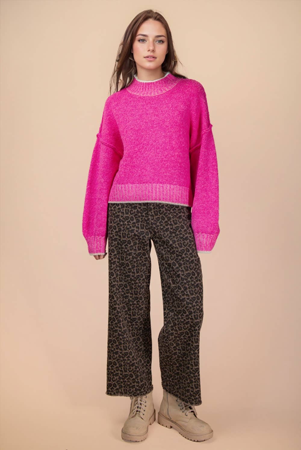 Nanette Sweater- Sky