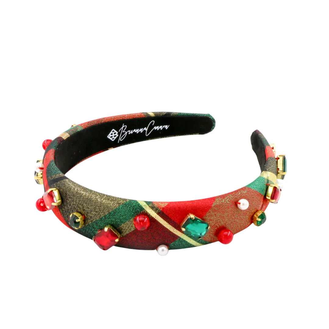 BC- Tartan Thin Headband