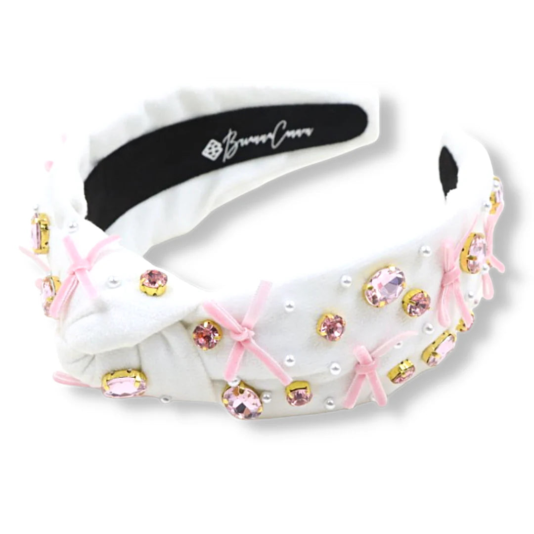 BC- Pink Bow Headband