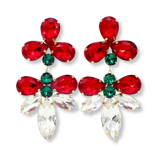 BC- Christmas Drop Earrings