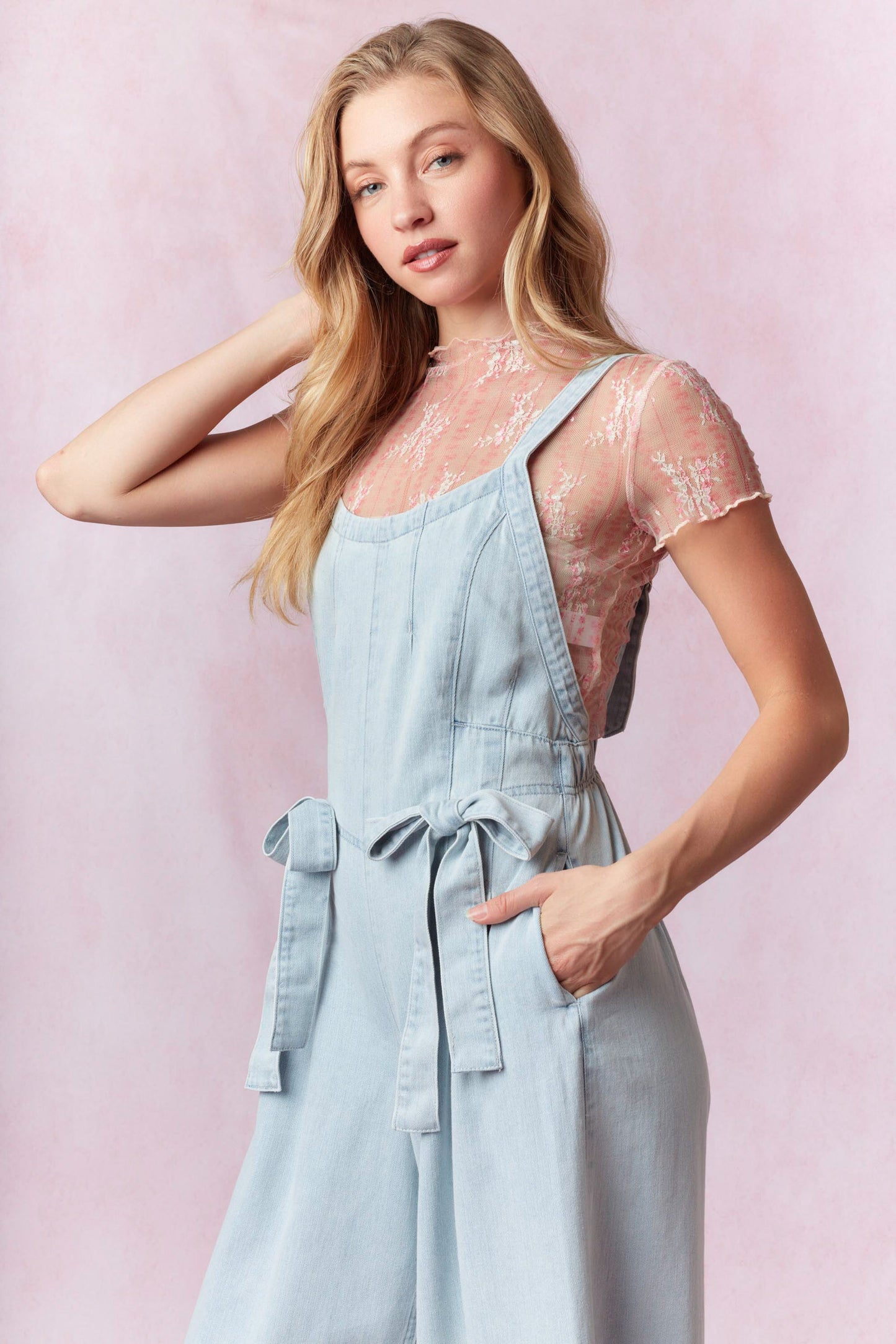 Celia Denim Jumpsuit