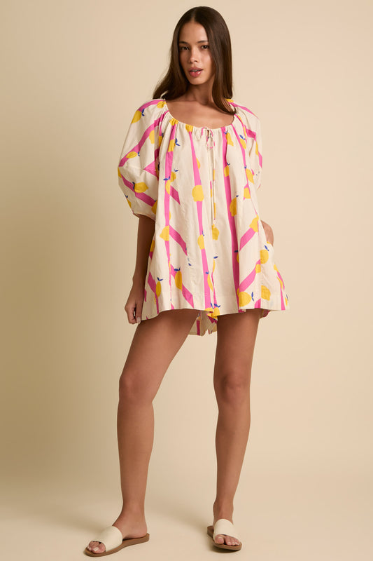 Pink Lemonade Romper