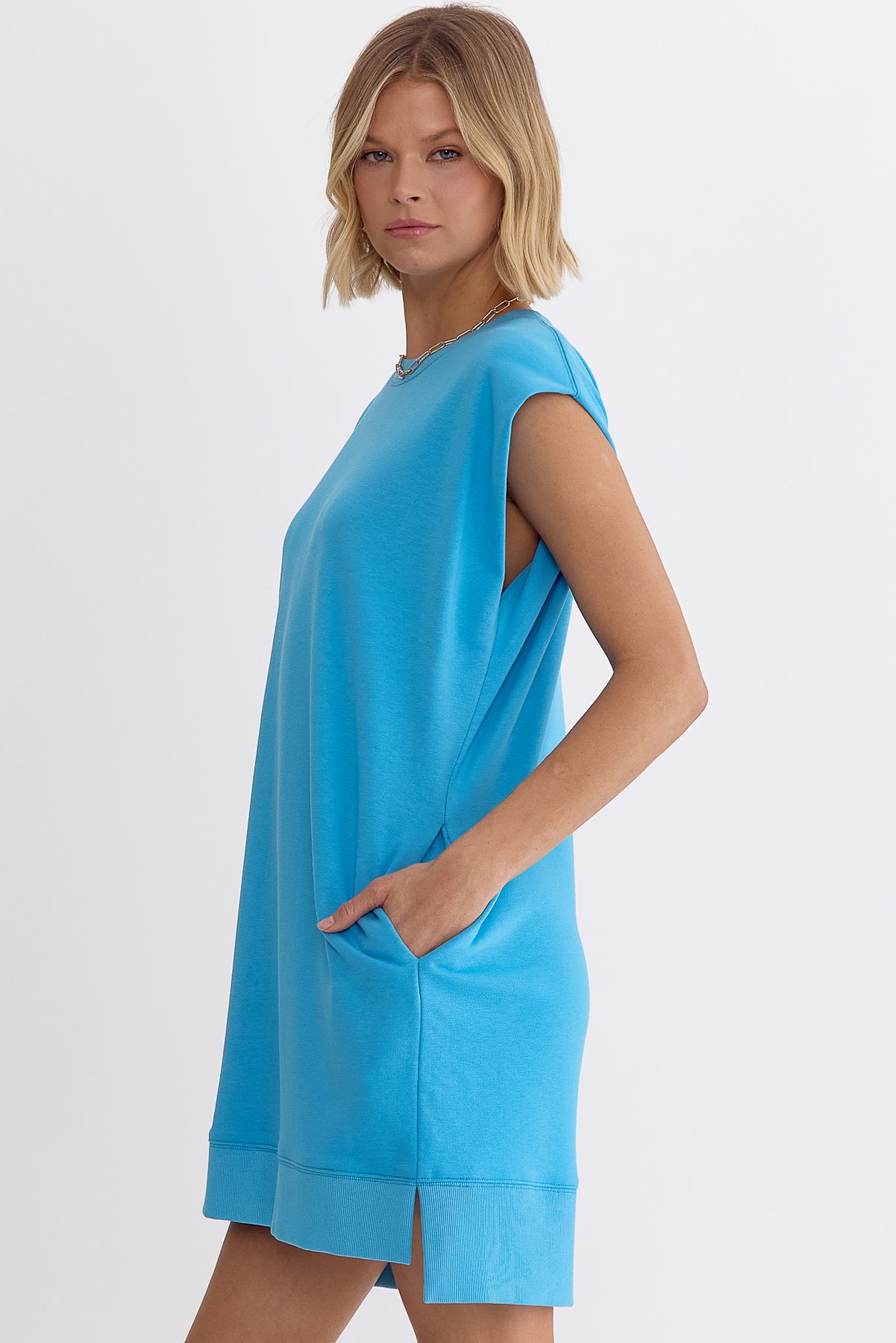 Marisol Dress- Aqua