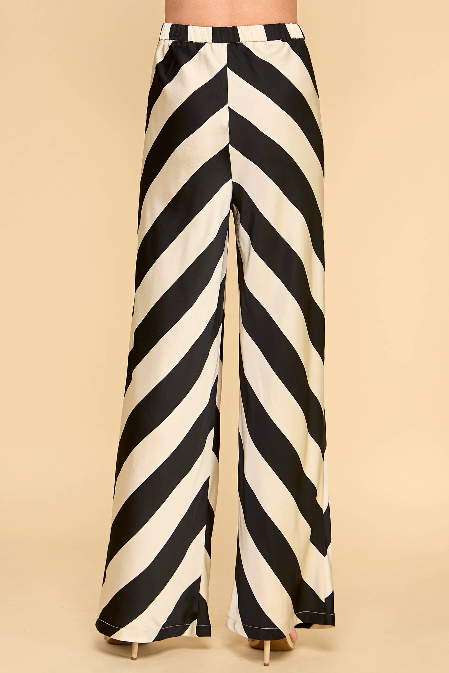 Striped Satin Set