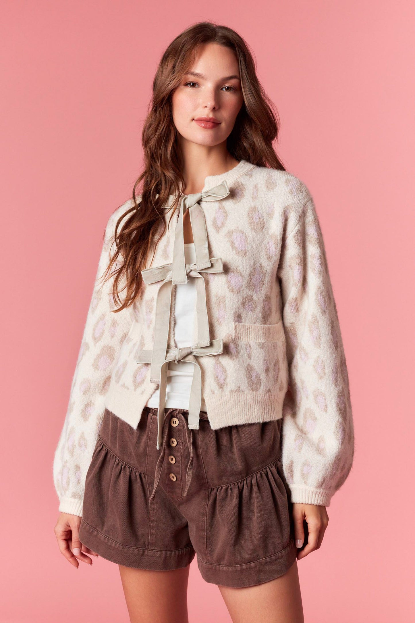 Leanna Leopard Cardigan