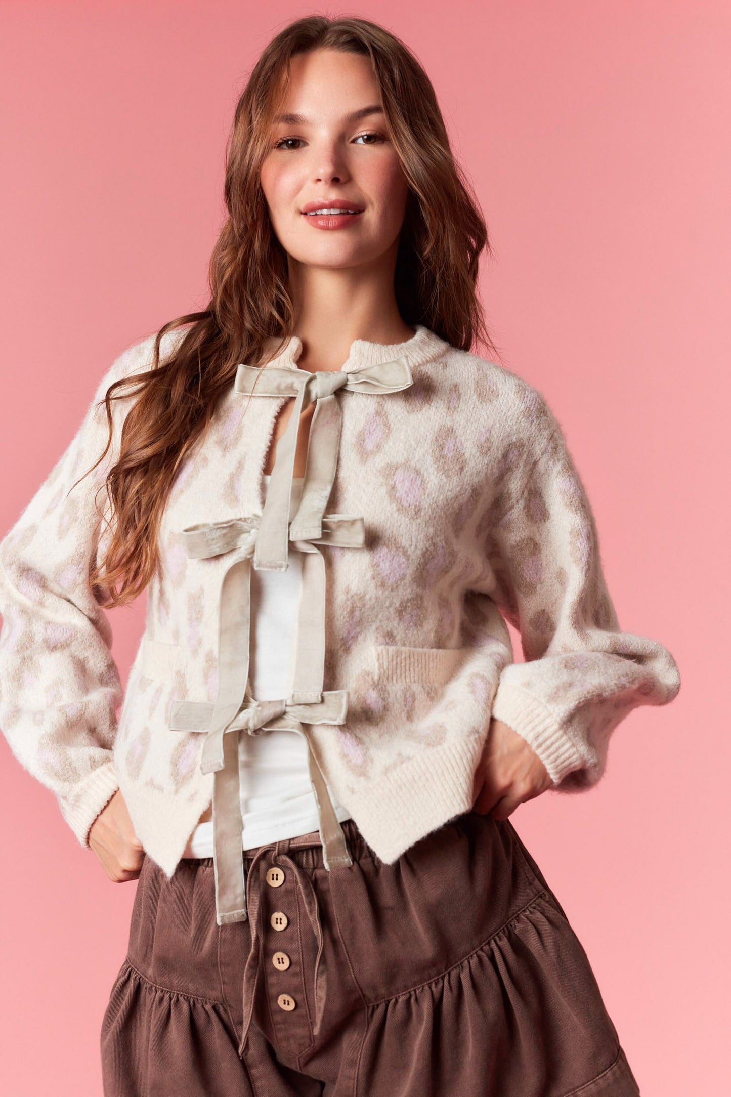 Leanna Leopard Cardigan
