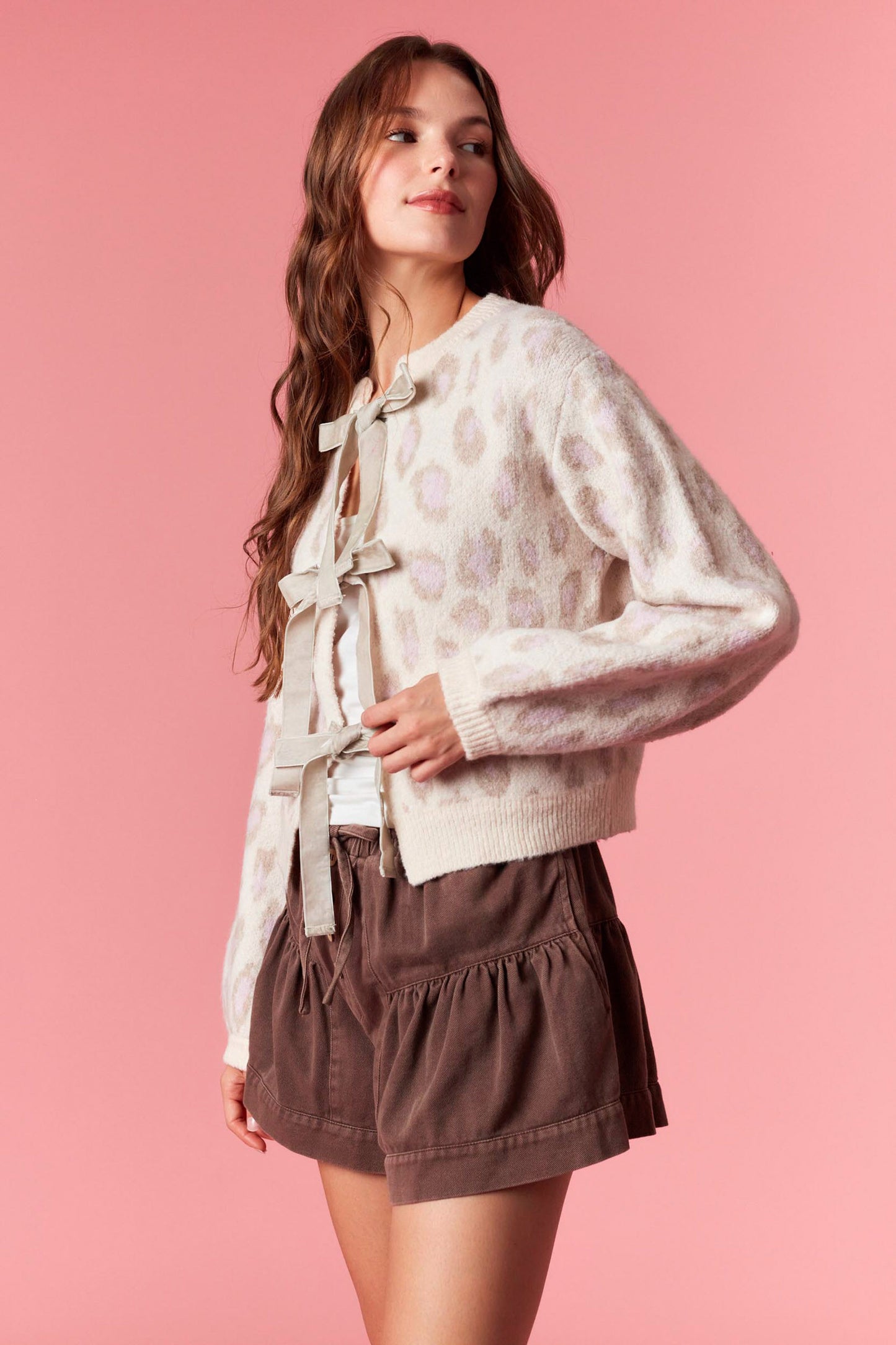 Leanna Leopard Cardigan