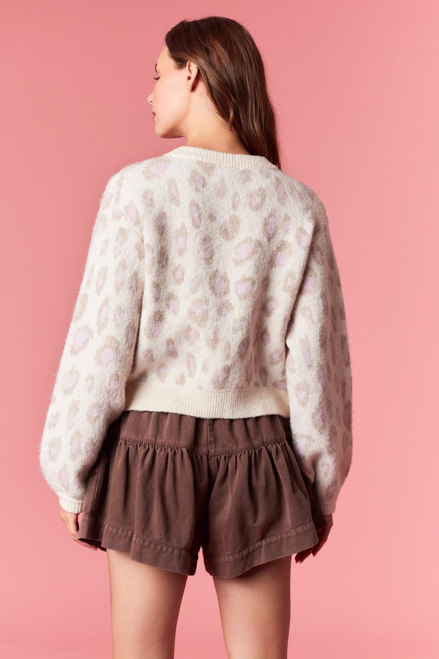 Leanna Leopard Cardigan