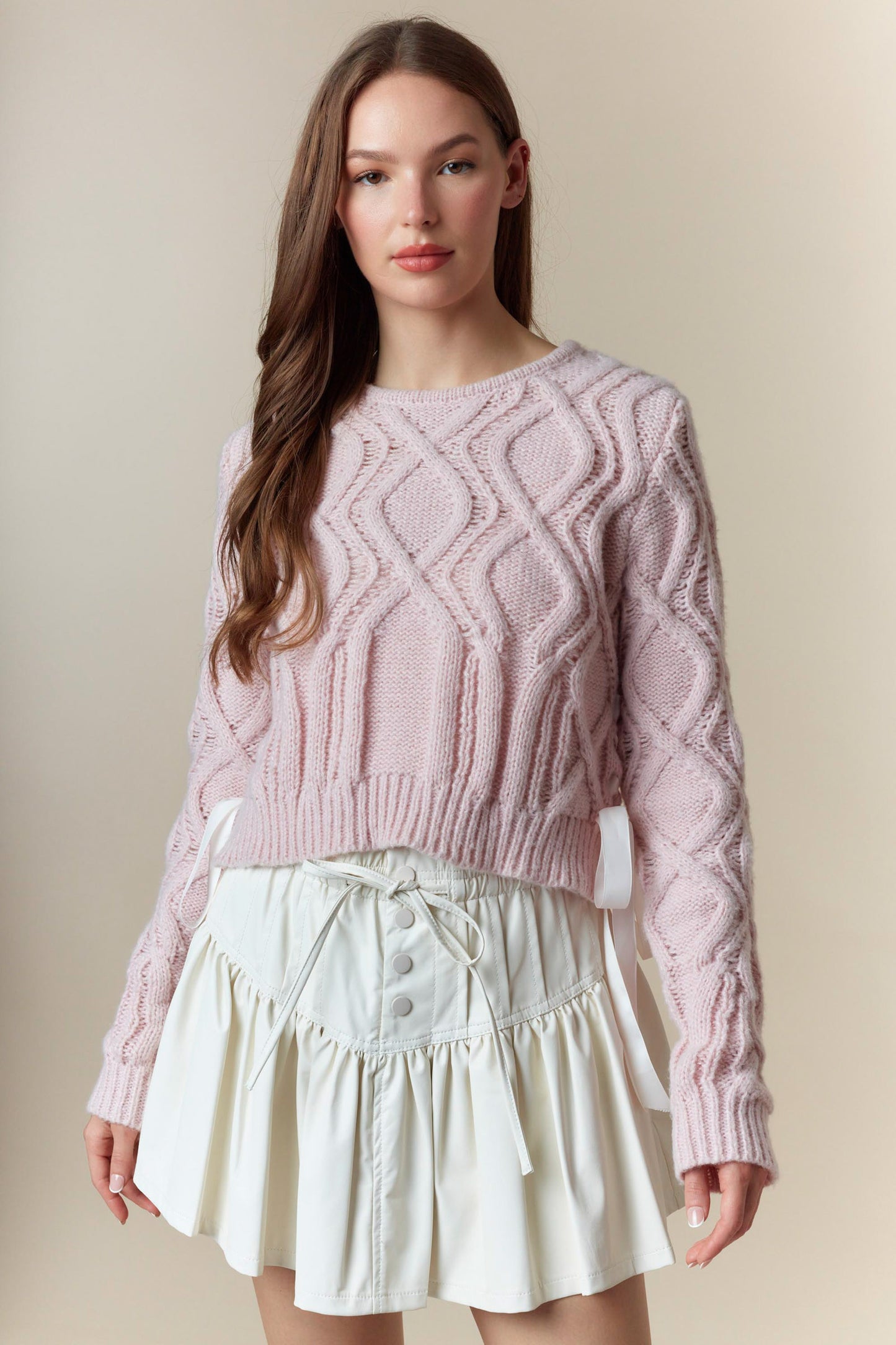 Chrissy Ribbon Sweater