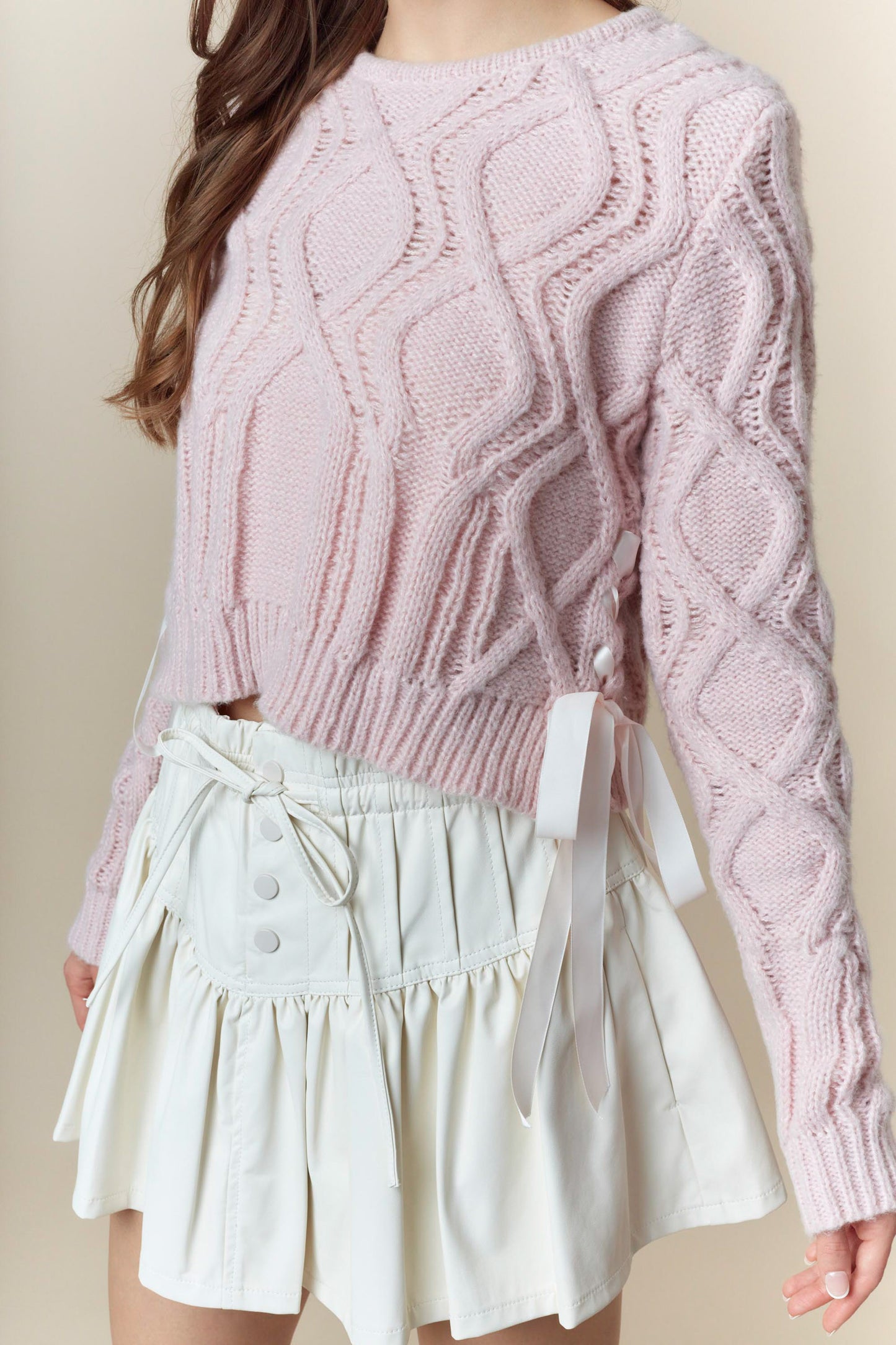 Chrissy Ribbon Sweater