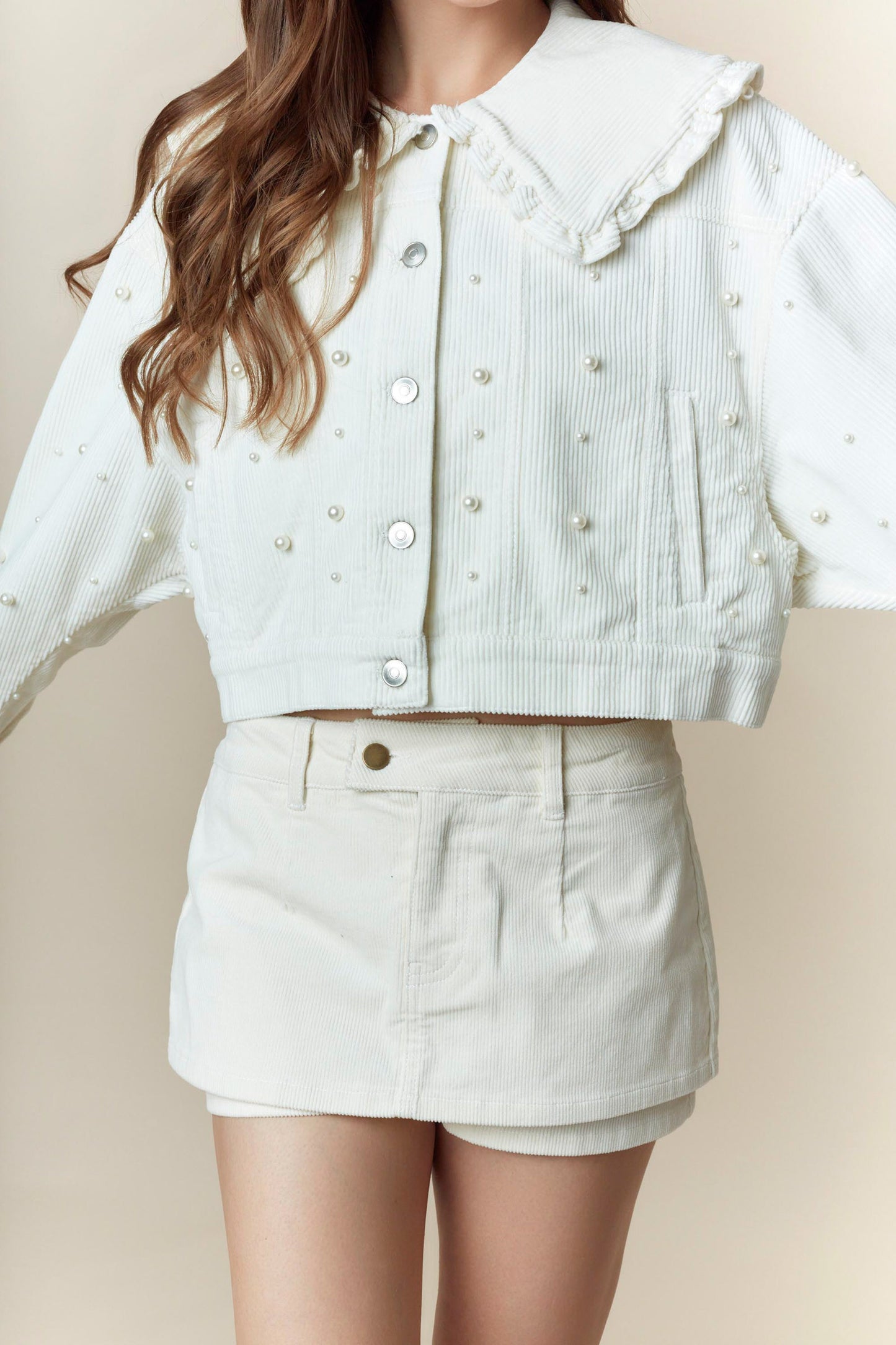 Piper Pearl Corduroy Jacket