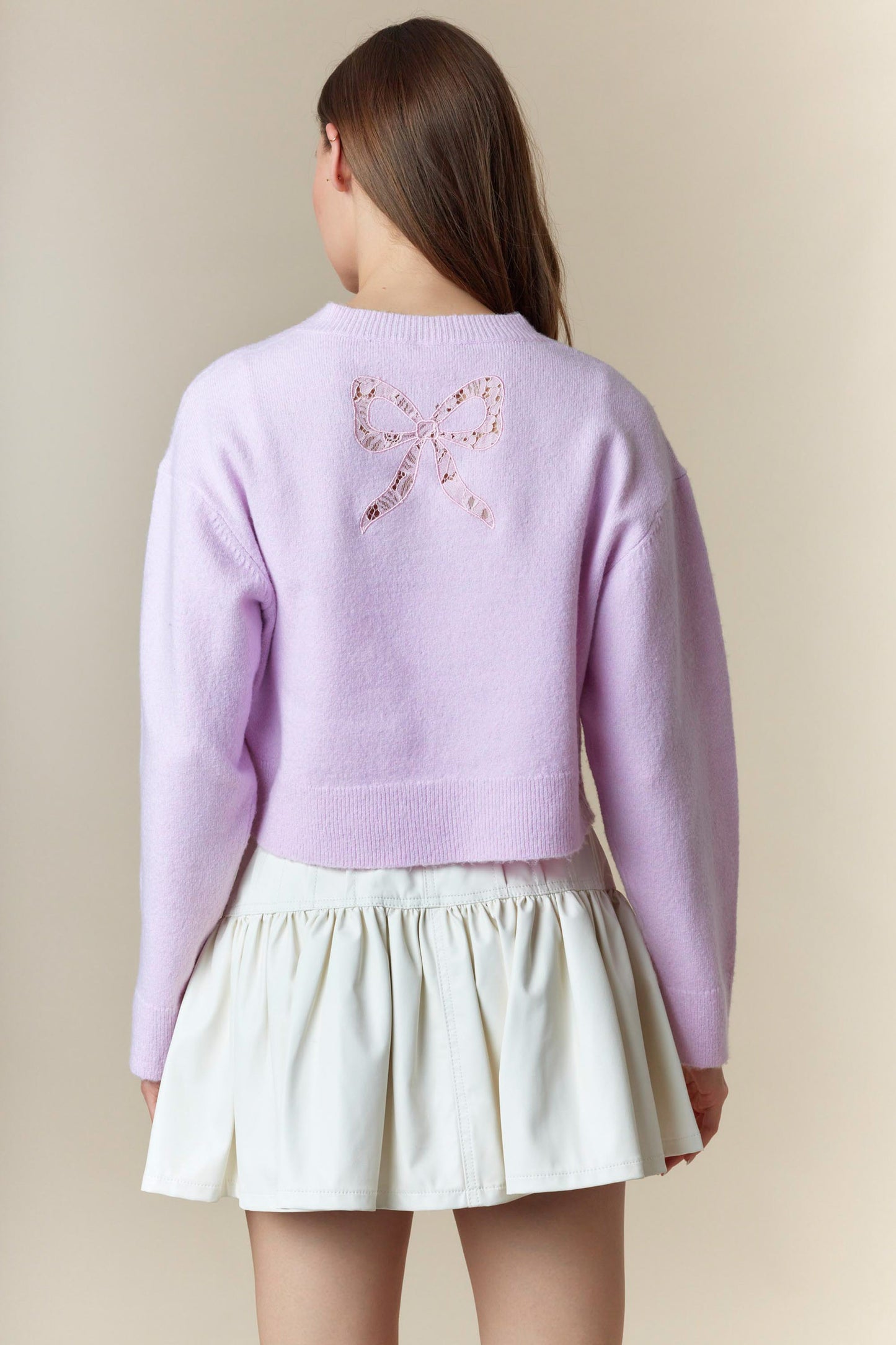 Fancy Girl Sweater- Lavender