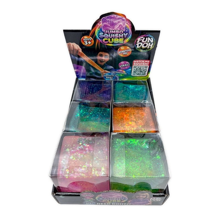 Fun Doh Jumbo Squishy Cube