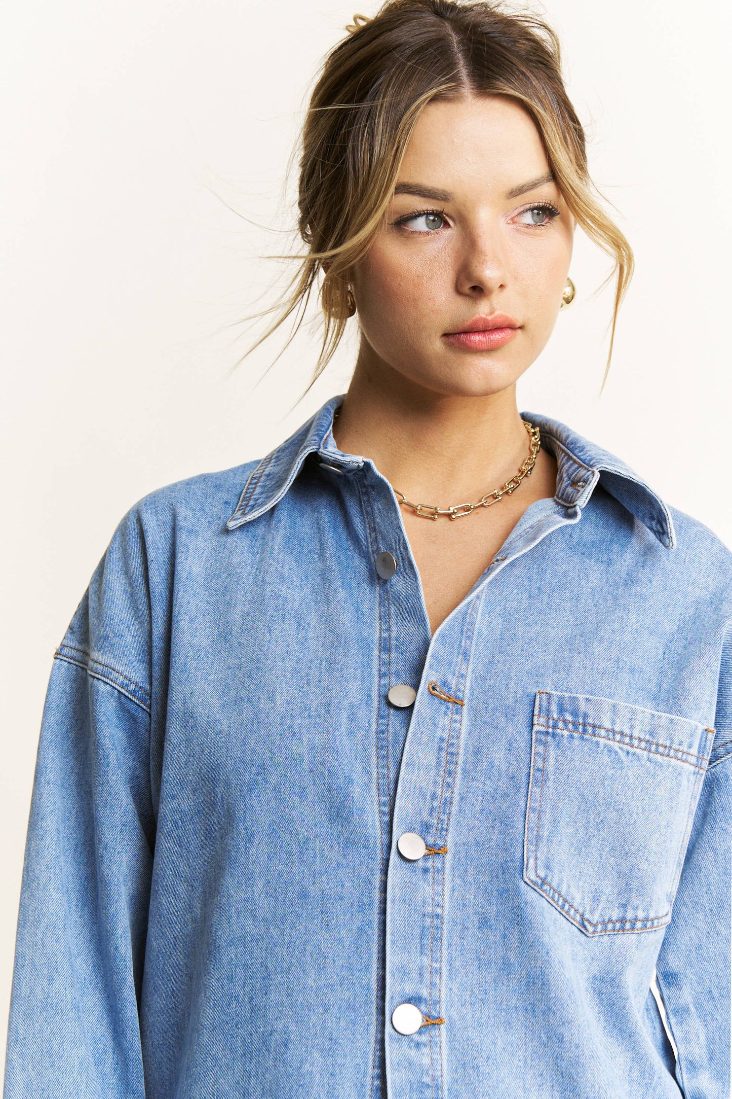 Cooper Denim Shacket