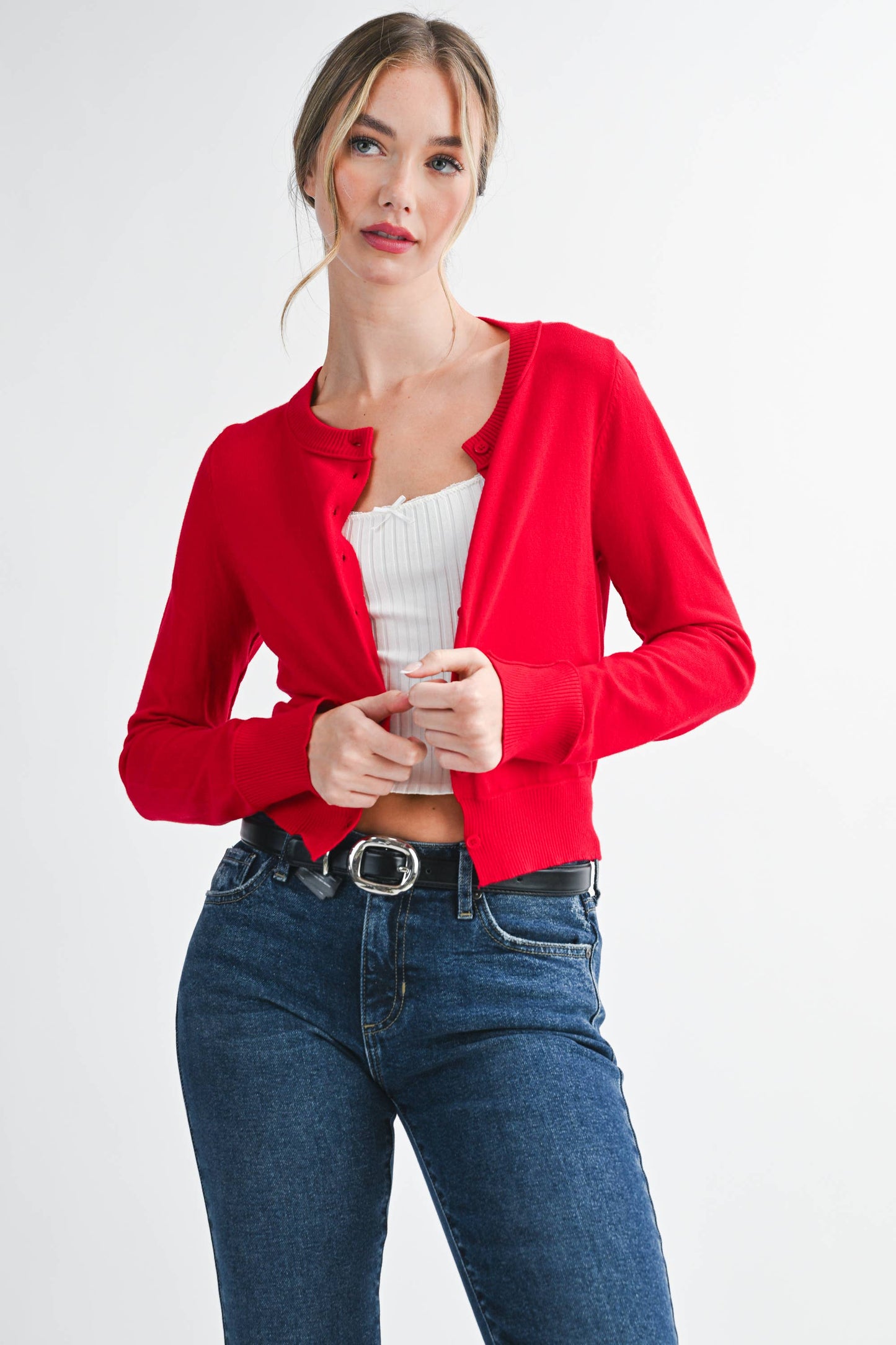 Mocha Mousse Button Up Cardigan