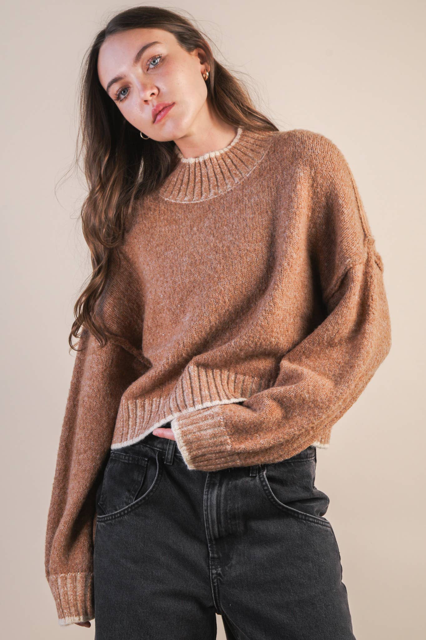 Nanette Sweater- Sky