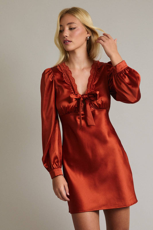 Vivi Satin Dress