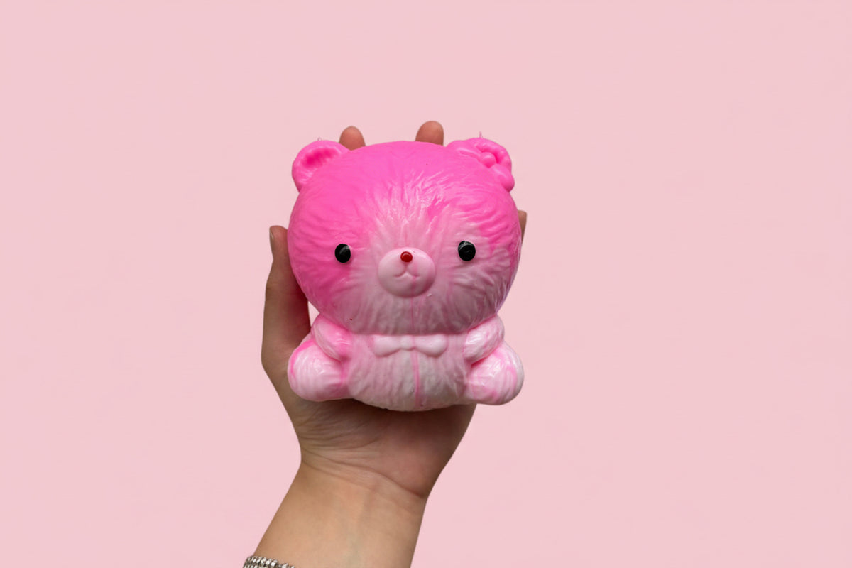 Jumbo Fuzzy Bear Squishy
