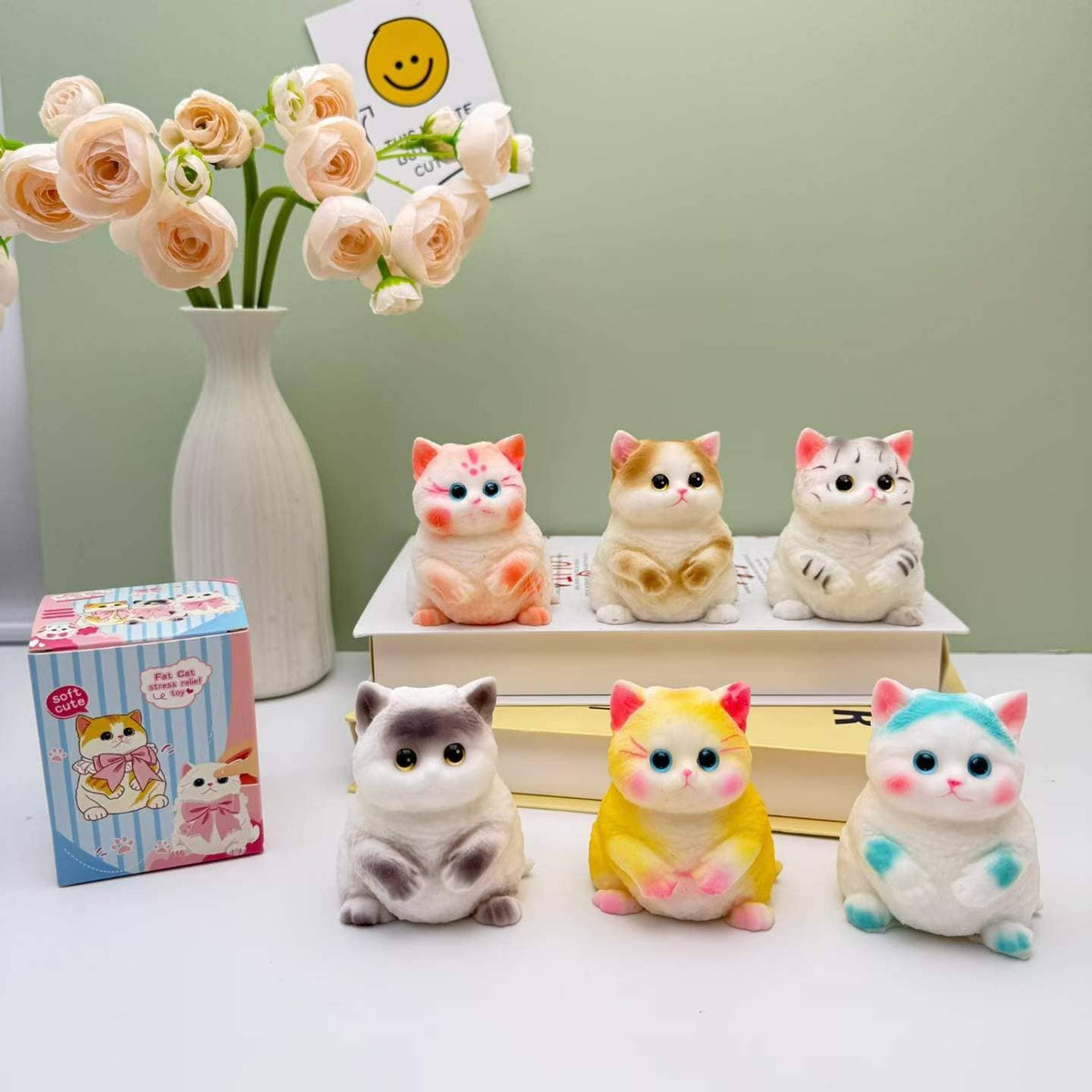 Chubby Cat Taba Blind Box Squishy