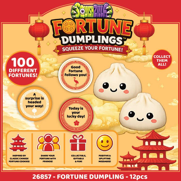 Fun Doh Mystery Fortune Squishy Dumpling