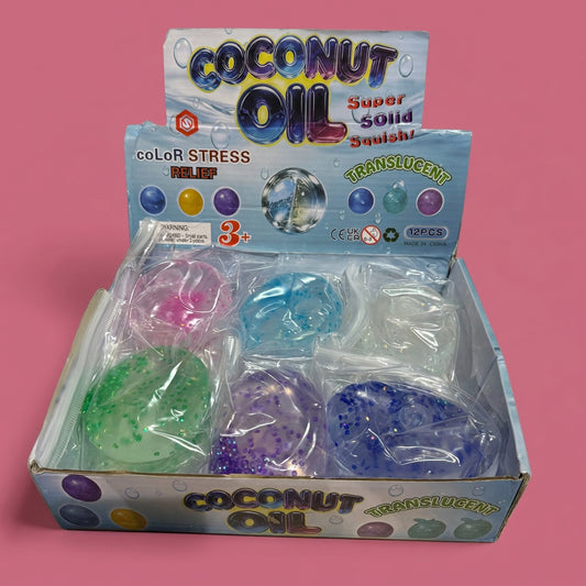 Coconut Oil Diamond Ball Squishy
