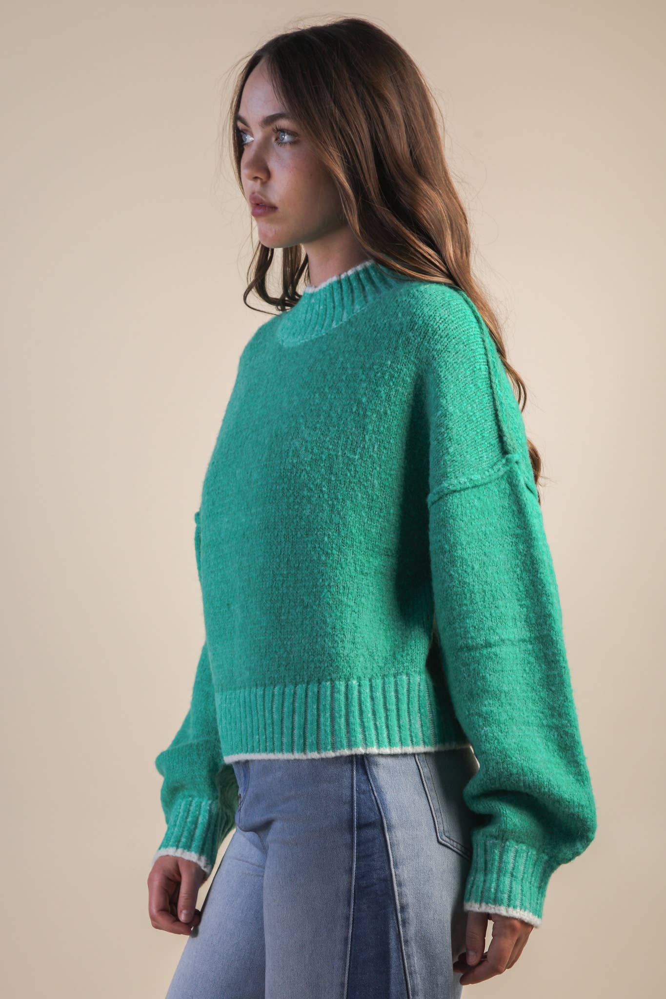 Nanette Sweater- Sky