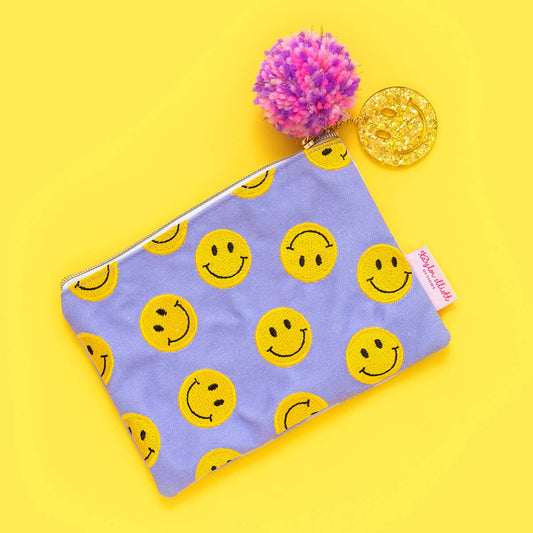 Smiley Pouch- Medium Size