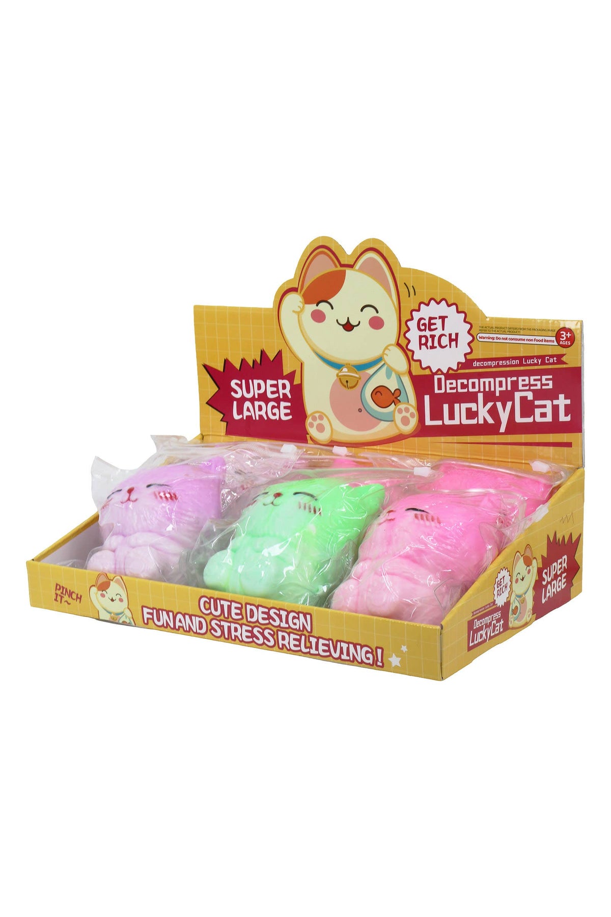Jumbo 5 Inch Kitty Cat