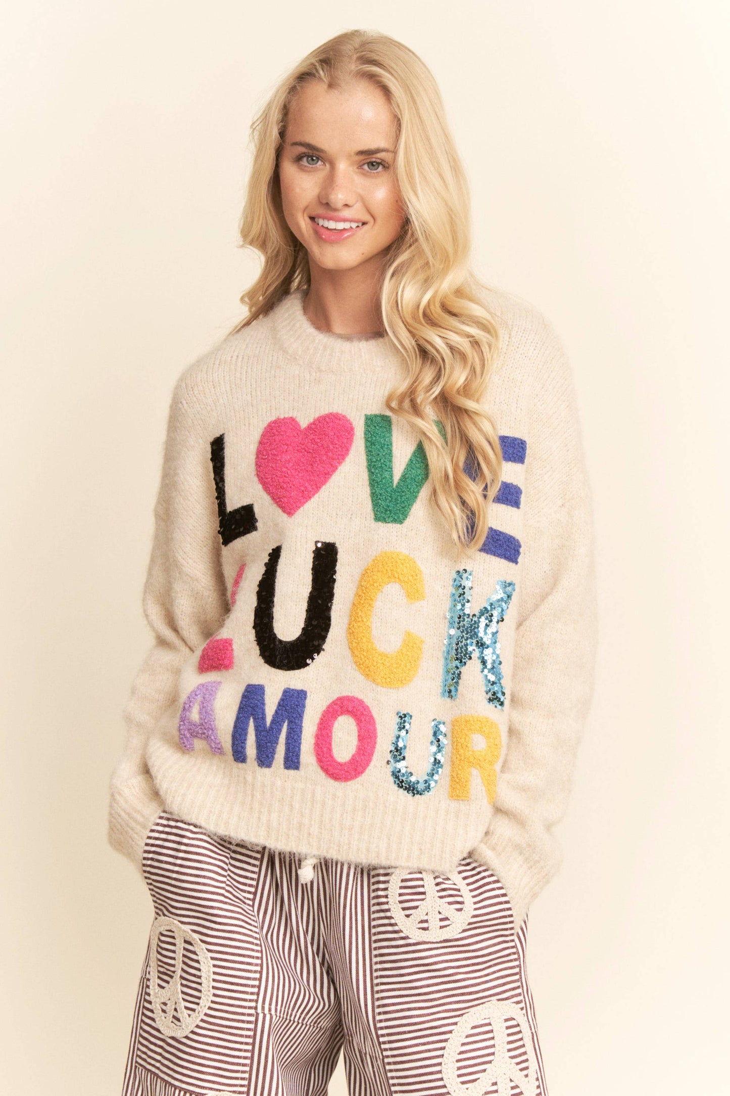 Love Luck Amour Sweater