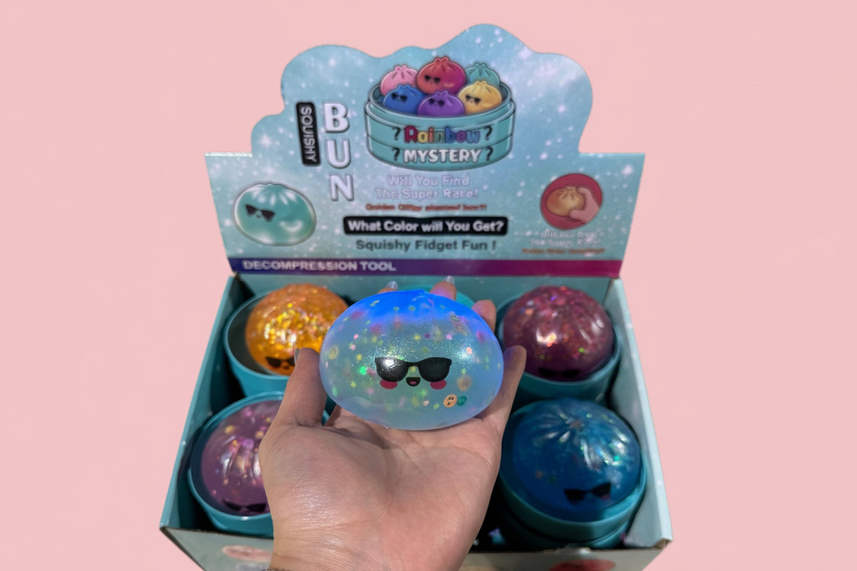 Sunglasses Light Up Emoji Confetti Squishy Dumpling