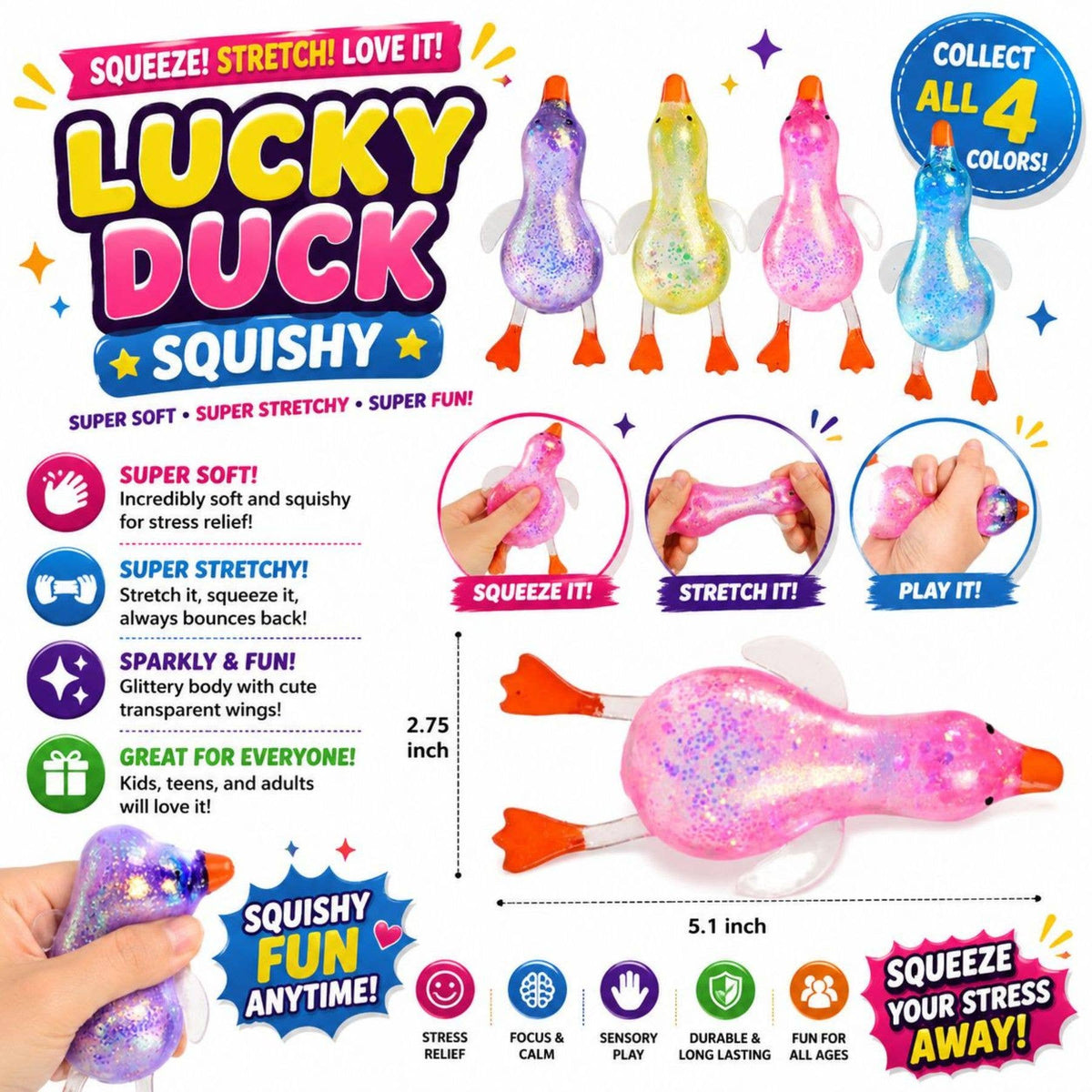 Lucky Duck Squishy