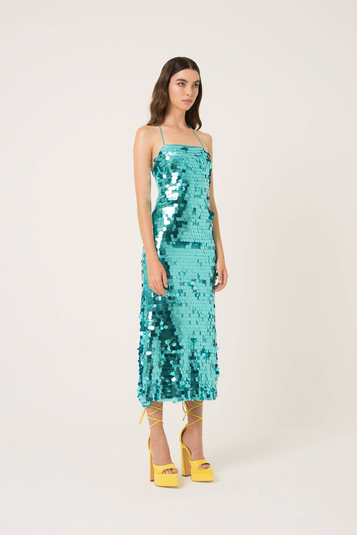 Monique Sequin Midi Dress