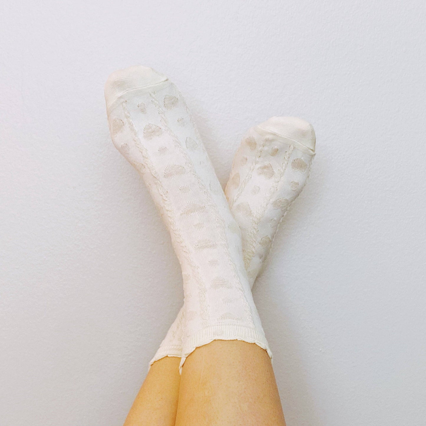 Heart Embossed Socks Set