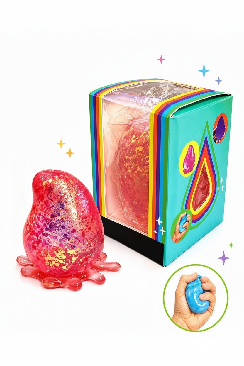 Glitter Squishy Drop