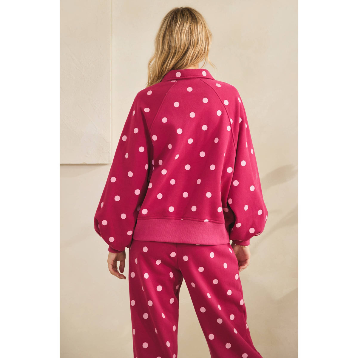 Playful Dot Set- Fuschia/Pink