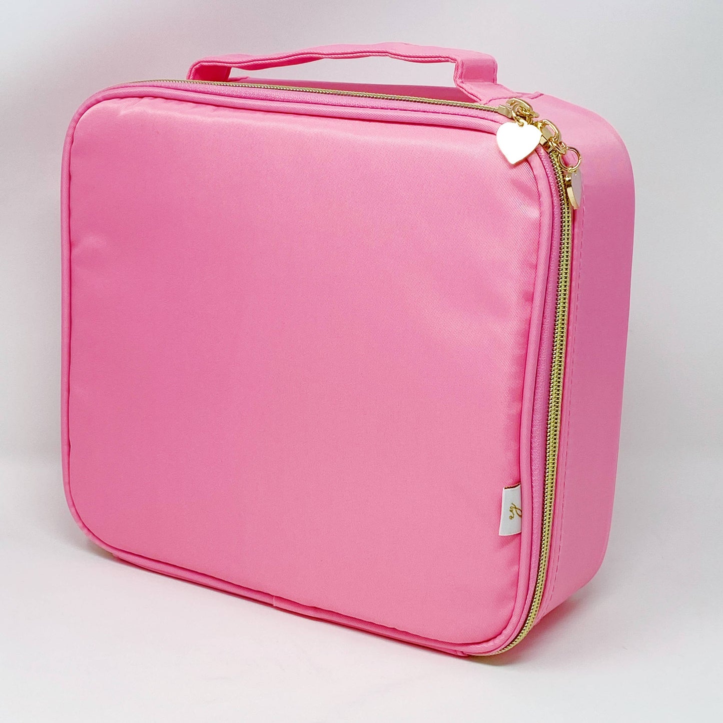 Glam Girl Cosmetic Case: Solid Pink